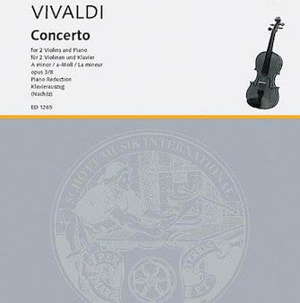 Vivaldi - L Estro Armonico, RV 522, Concerto Grosso in A minor, Op. 3, No. 8 - 2 Violins and Piano For Cheap