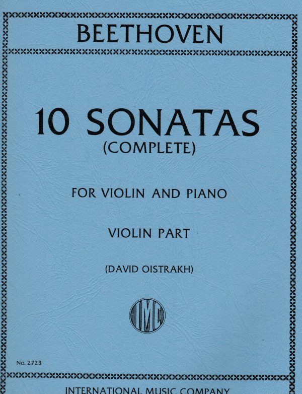 Beethoven (ed. Oistrakh) - 10 Sonatas - Violin and Piano For Cheap