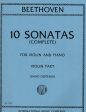 Beethoven (ed. Oistrakh) - 10 Sonatas - Violin and Piano For Cheap