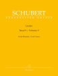 Schubert, ed. Durr – Lieder, Vol. 9 – Low Voice and Piano For Sale