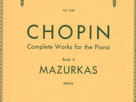 Chopin, ed. Mikuli – Mazurkas – Piano on Sale