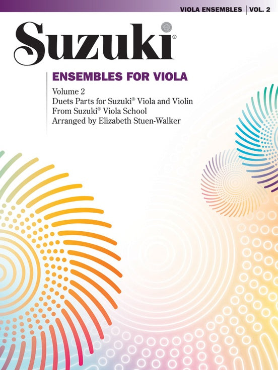 Stuen-Walker, arr. – Suzuki Ensembles for Viola, Vol. 2 – Viola Online