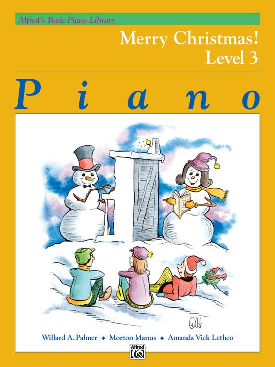 Alfred s Basic: Merry Christmas!, Level 3 - Piano Method Hot on Sale