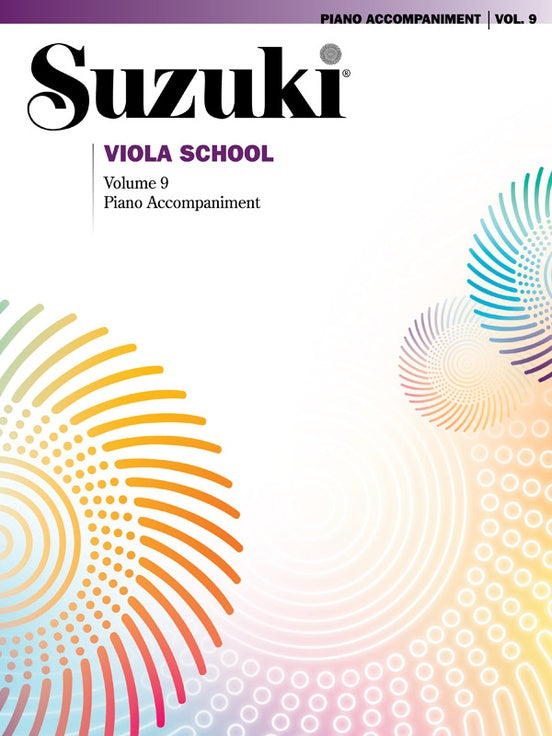 Suzuki Viola School, Vol. 9 – Piano Accompaniment Supply