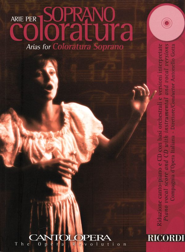 Various – Arias for Coloratura Soprano (w CD) – Voice and Piano Online now