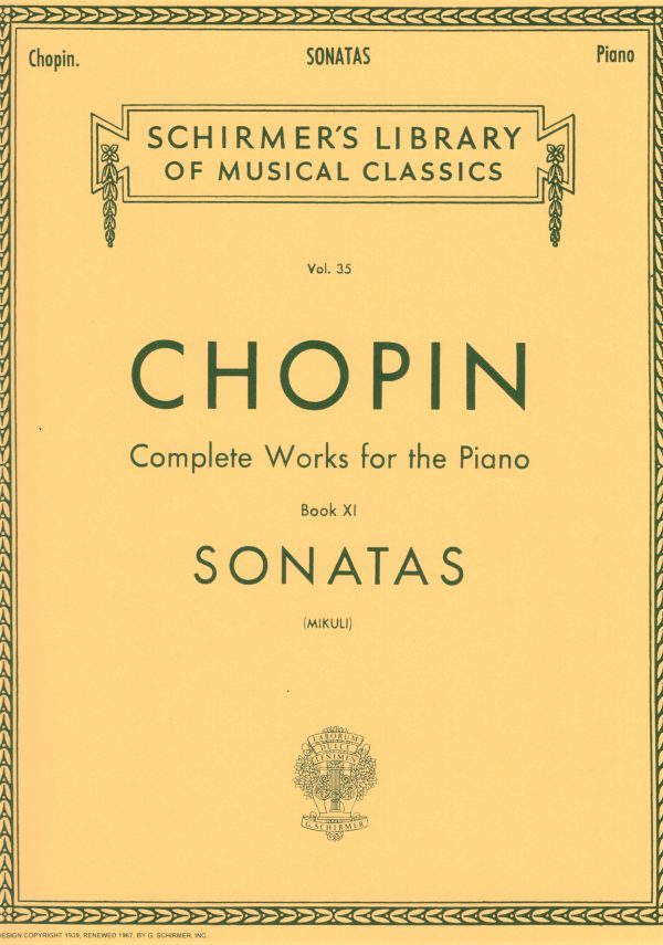 Chopin, ed. Mikuli – Sonatas – Piano Discount