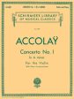 Accolay - Concerto No. 1 in A Minor - Violin and Piano Supply