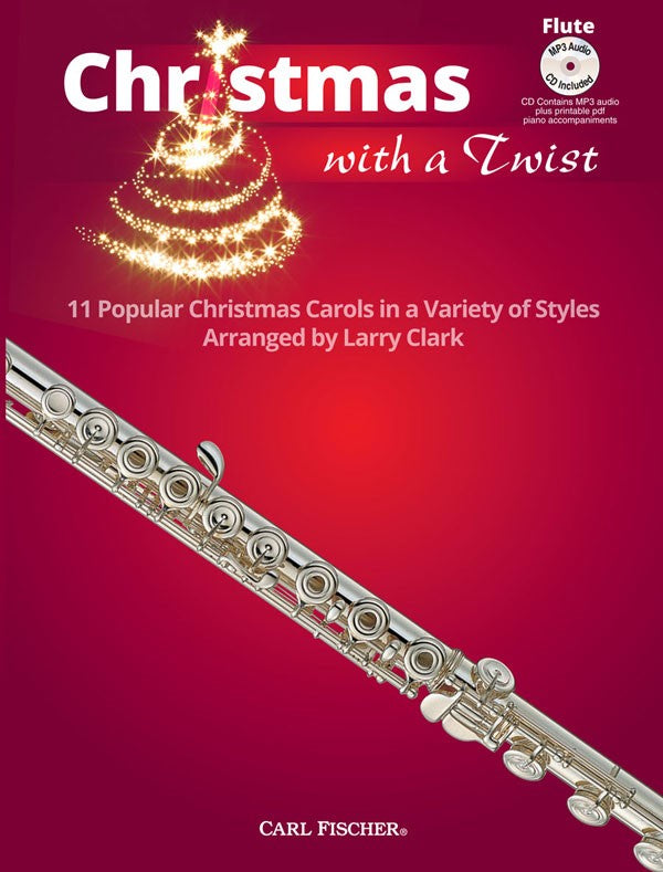 Clark, arr. - Christmas With a Twist (w CD) - Flute and Piano For Sale