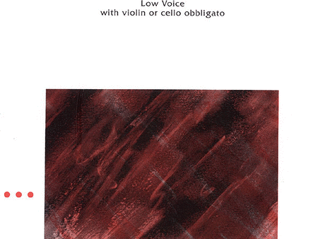 Yon - Gesu Bambino (C Major) - Low Voice and Piano w Opt. Violin (Cello) For Discount