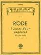 Rode - 24 Caprices - Violin Method on Sale