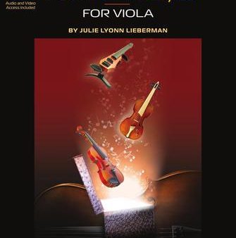 Lieberman - A Festival of Violin and Fiddle Styles for Viola (w audio) - Viola Method Anthology Cheap