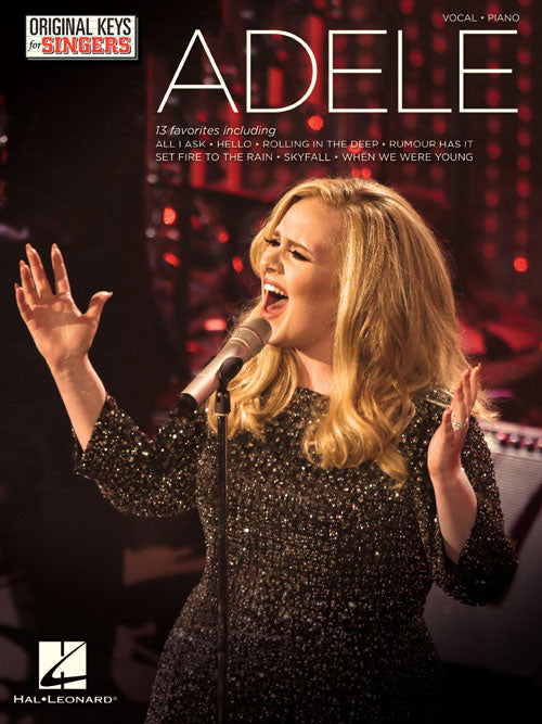 Adele – Original Keys for Singers – Piano, Vocal, Guitar Online