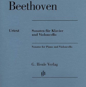 Beethoven - Sonatas for Piano and Violoncello - Cello and Piano Online Hot Sale