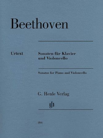 Beethoven - Sonatas for Piano and Violoncello - Cello and Piano Online Hot Sale