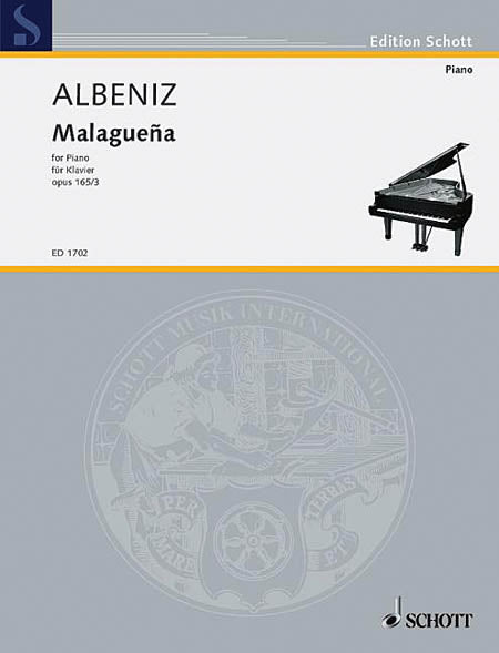 Albeniz – Malguena, Op. 165 3 – Piano Supply