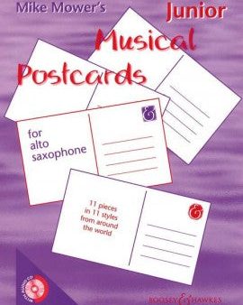 Mower - Junior Musical Postcards (w CD) - Alto Saxophone Solo Sale