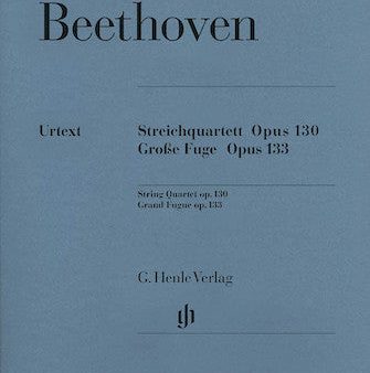 Beethoven, ed. Cadenbach - String Quartet in Bb Minor (Op. 130) and Grand Fugue (Op. 133) - 2 Violins, Viola, and Cello Online