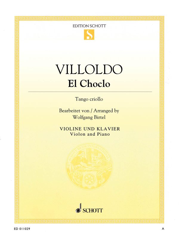 Villoldo – El Choclo – Violin and Piano Discount