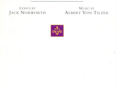 Tilzer and Norworth - Take Me Out to the Ball Game - Voice and Piano Online Hot Sale