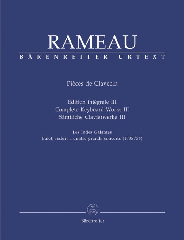 Rameau - Complete Keyboard Works III: 1735 36 - Harpsichord, Piano For Cheap