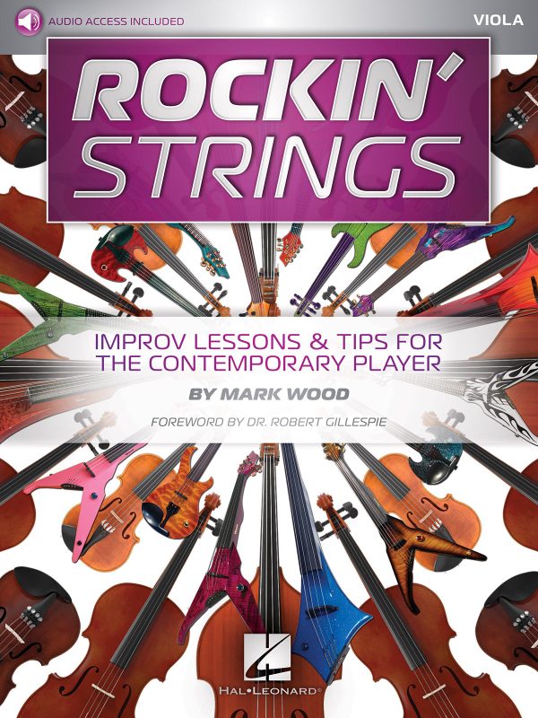 Wood - Rockin  Strings: Improv Lessons and Tips for the Contemporary Player (w Audio Access) - Viola Method Online now