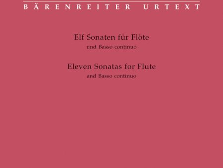 Handel - 11 Sonatas - Flute and Piano (** 2-BooK Set **) - Performance Score and Parts Cheap