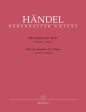 Handel - 11 Sonatas - Flute and Piano (** 2-BooK Set **) - Performance Score and Parts Cheap