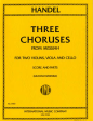 Handel, tr. Bastable - Three Choruses from  Messiah  - 2 Violins, Viola, and Cello Online