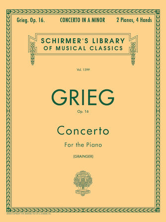 Grieg - Piano Concerto in A Minor, Op. 16  - Two Pianos Online