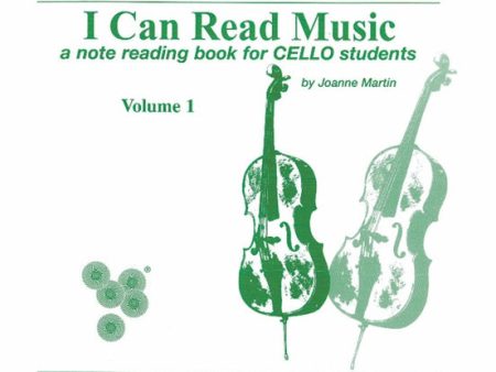 Martin - I Can Read Music (Cello), Vol. 1 - Cello Method Sale