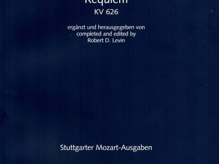 Mozart - Requiem, KV 626 - Vocal Score on Sale