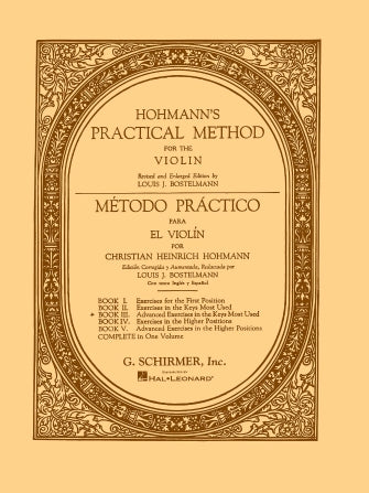 Hohmann - Practical Method for the Violin, Book 3 Online now