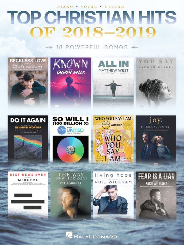 Various - Top Christian Hits of 2018-2019: 18 Powerful Songs - Piano, Vocal, Guitar Online Sale