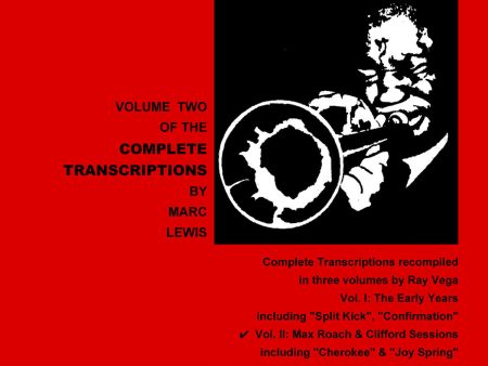 Brown, tr. Lewis - Clifford Brown Complete Transcriptions, Vol. 2: Max Roach and Clifford Sessions - Trumpet and Chords Online Sale