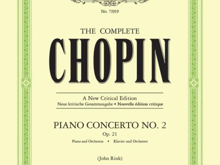 Chopin - Piano Concerto No. 2 - 2 Pianos, 4 Hands For Sale