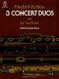 Kuhlau, ed. Moyse – 3 Concert Duos, Op. 10b – 2 Flutes Online Sale