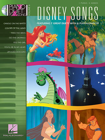 Various - Disney Songs Piano Duet Play-Along Volume 6 - Easy Piano Duet For Discount