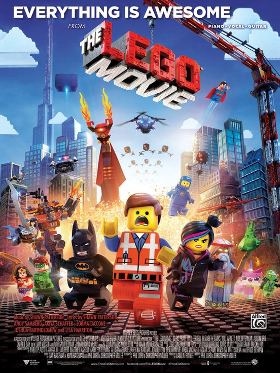 Patterson et. al - Everything is Awesome from  The Lego Movie  - Piano, Vocal, Guitar For Cheap