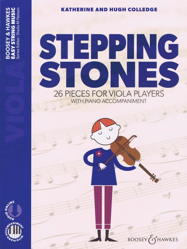 Colledge – Stepping Stones: 26 Pieces for Viola Players – Viola and Piano Online Hot Sale