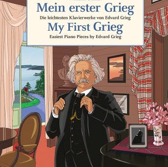 Grieg - My First Grieg: Easiest Piano Pieces by Edvard Grieg - Piano Hot on Sale