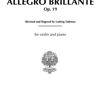 Ten Have - Allegro Brillante, Op. 19 - Violin and Piano Online Sale