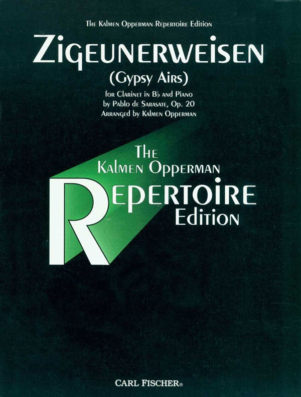 Sarasate, arr. Opperman – Zigeunerweisen (Gypsy Airs), Op. 20 – Clarinet and Piano Cheap