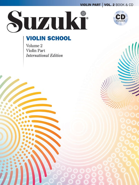 Suzuki Violin School: Volume 2 (International Edition) w CD, Violin Part - Violin Method Online now