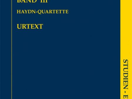 Mozart, ed. Seiffert – String Quartets, Vol. III (Haydn) – Study Score Hot on Sale