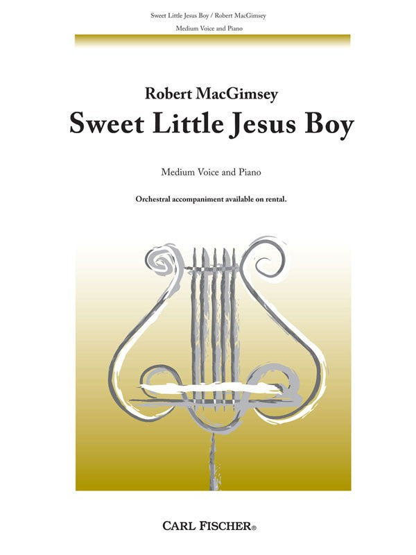 MacGimsey - Sweet Little Jesus Boy - Medium Voice and Piano Discount