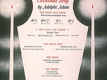 Adam, ed. Stickles - Cantique de Noel (Db Major) - Medium-High Voice and Organ Online