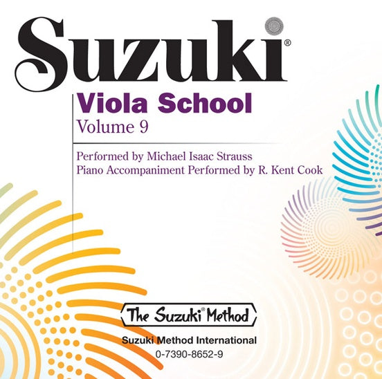 Strauss – Suzuki Viola School, Vol. 9 – CD Hot on Sale