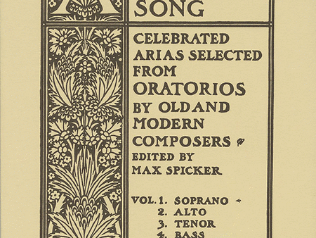 ed. Spicker - Anthology of Sacred Songs: Vol. 1: Soprano - Soprano Voice Supply