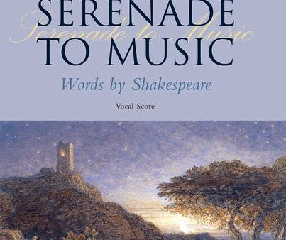 Vaughan Williams - Serenade to Music - Vocal Score For Cheap