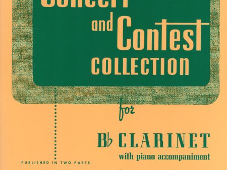 Voxman, ed. – Concert and Contest Collection for Bb Clarinet – Piano Accompaniment Online